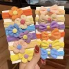 Non-hair-damaging children's bow hair tie, high-elasticity girls' bun hair circle, girls' hair tie, baby rubber band hair accessory, Yifan jewelry Application Scenario